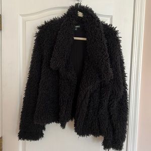 wild fable Black Fur Coat